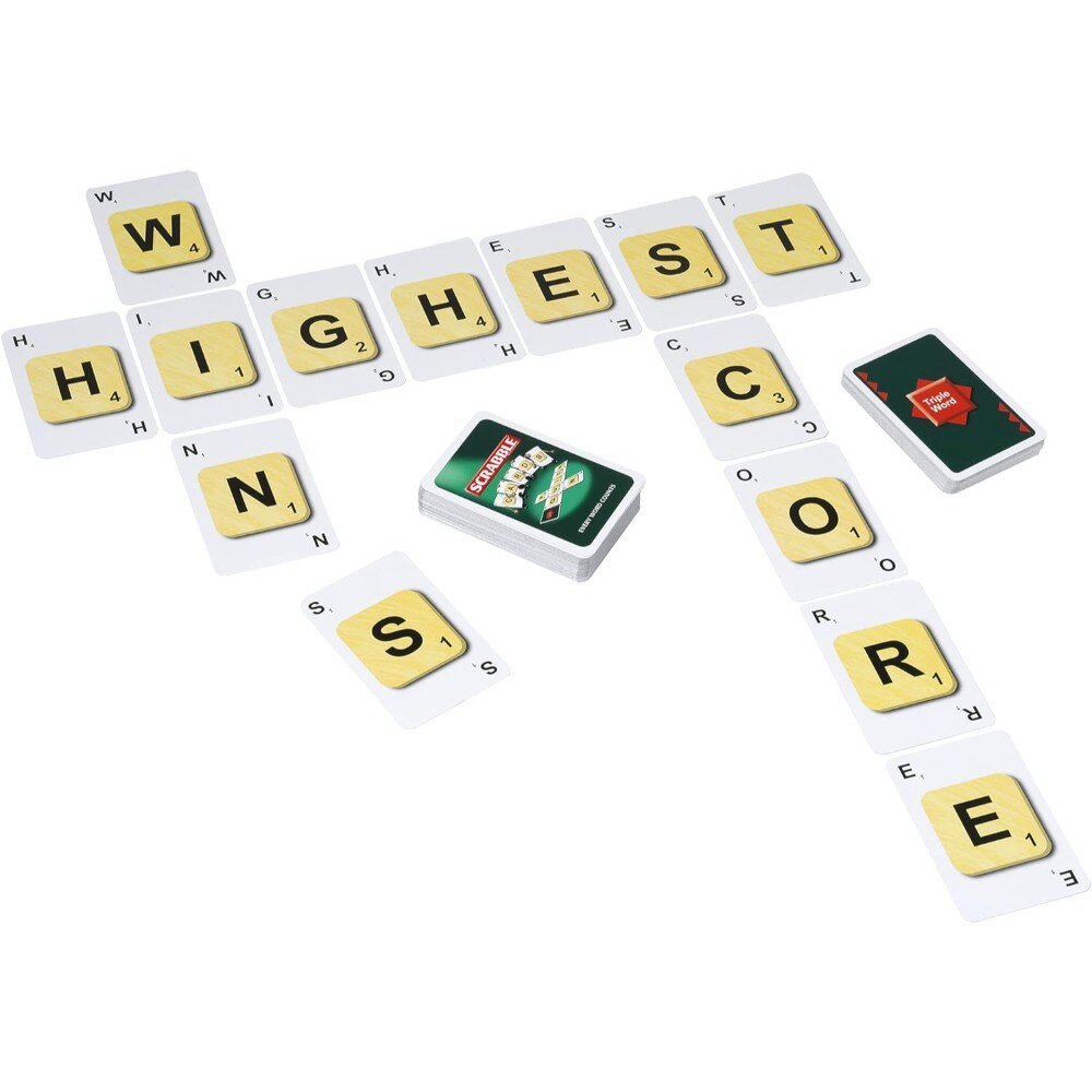 Scrabble Card Game