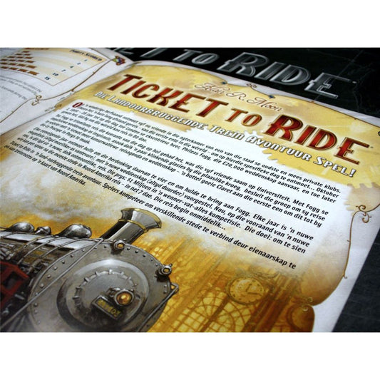 Ticket to Ride (bilingual)