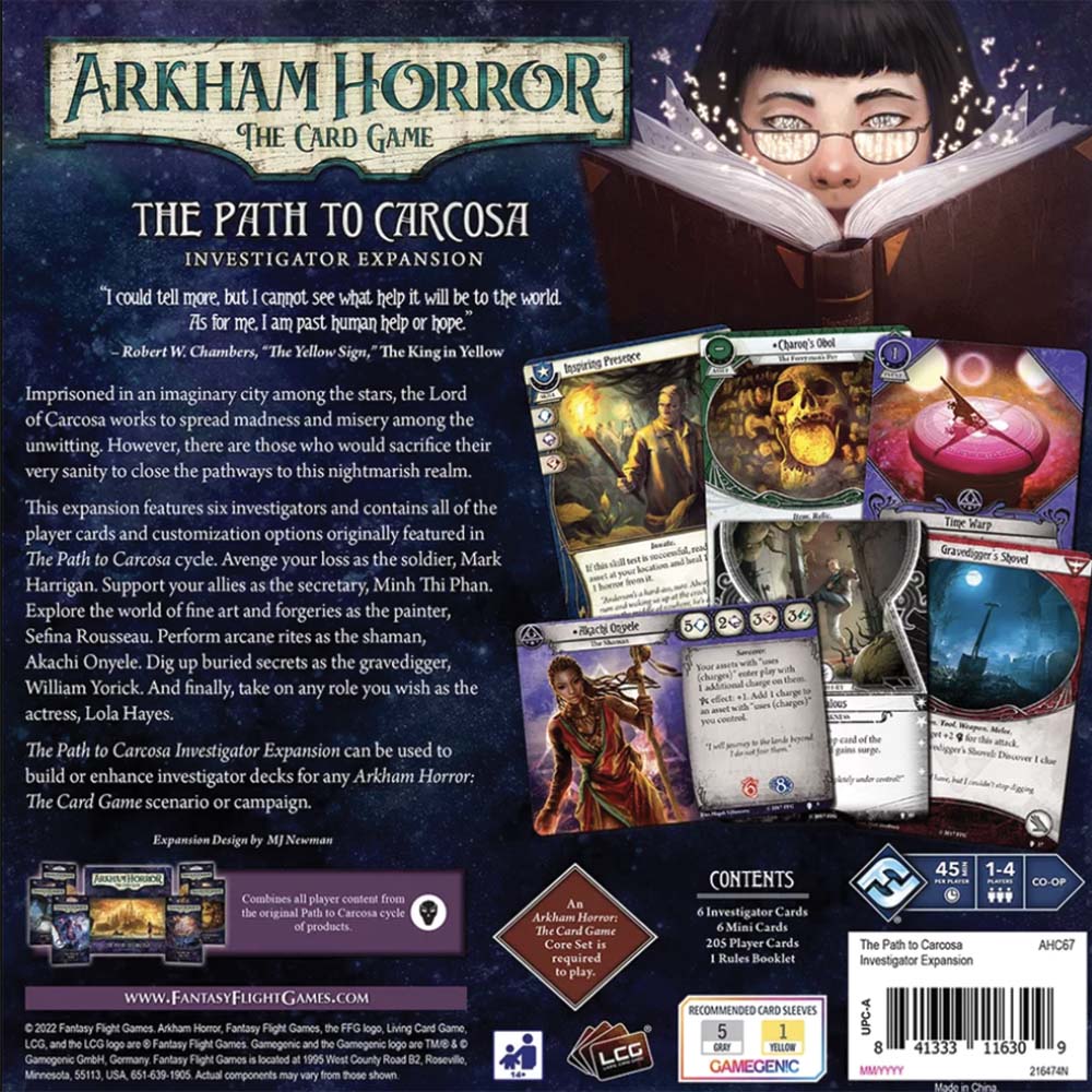 Arkham Horror LCG - The Path to Carcosa Investigator Pack