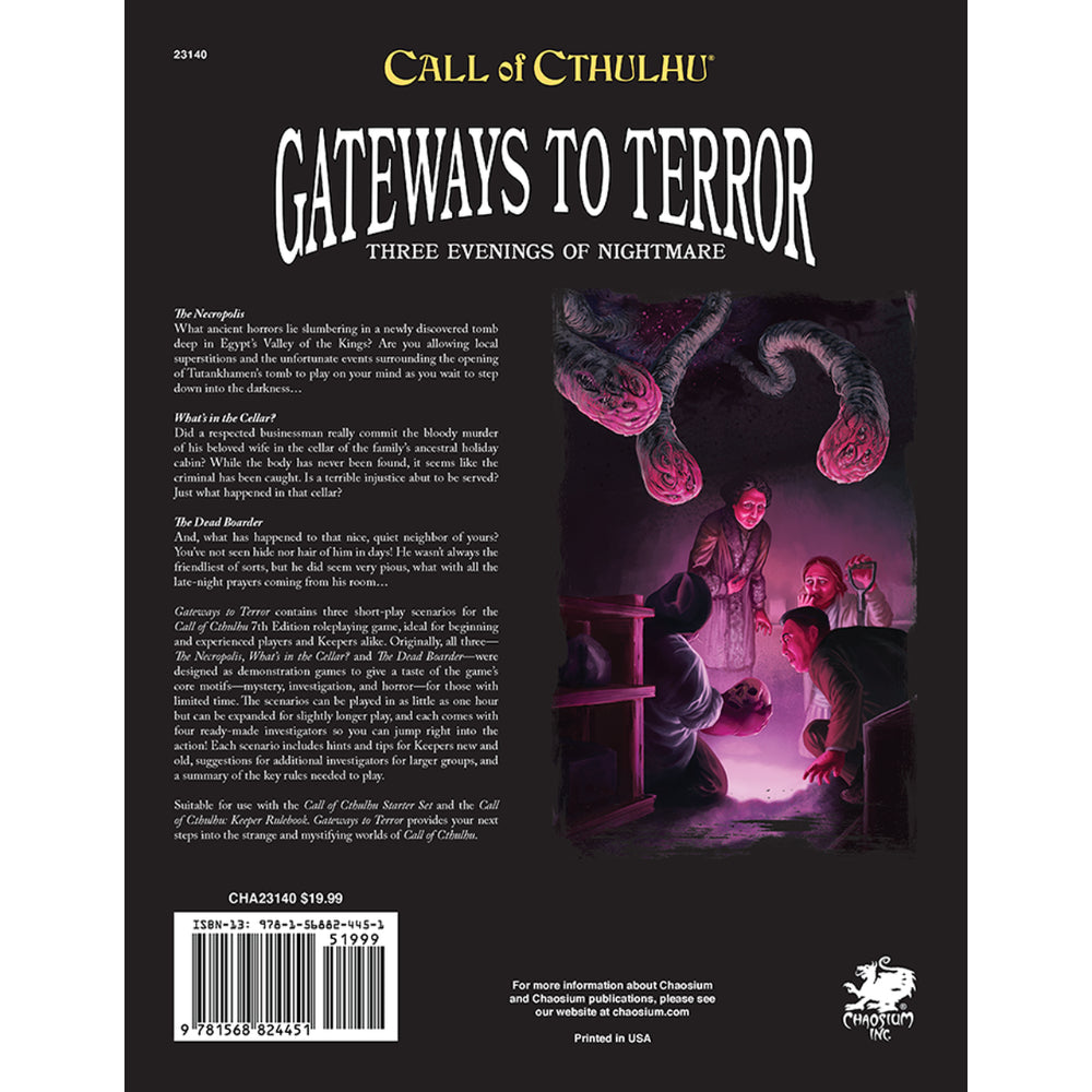 Call of Cthulhu RPG: Gateways to Terror