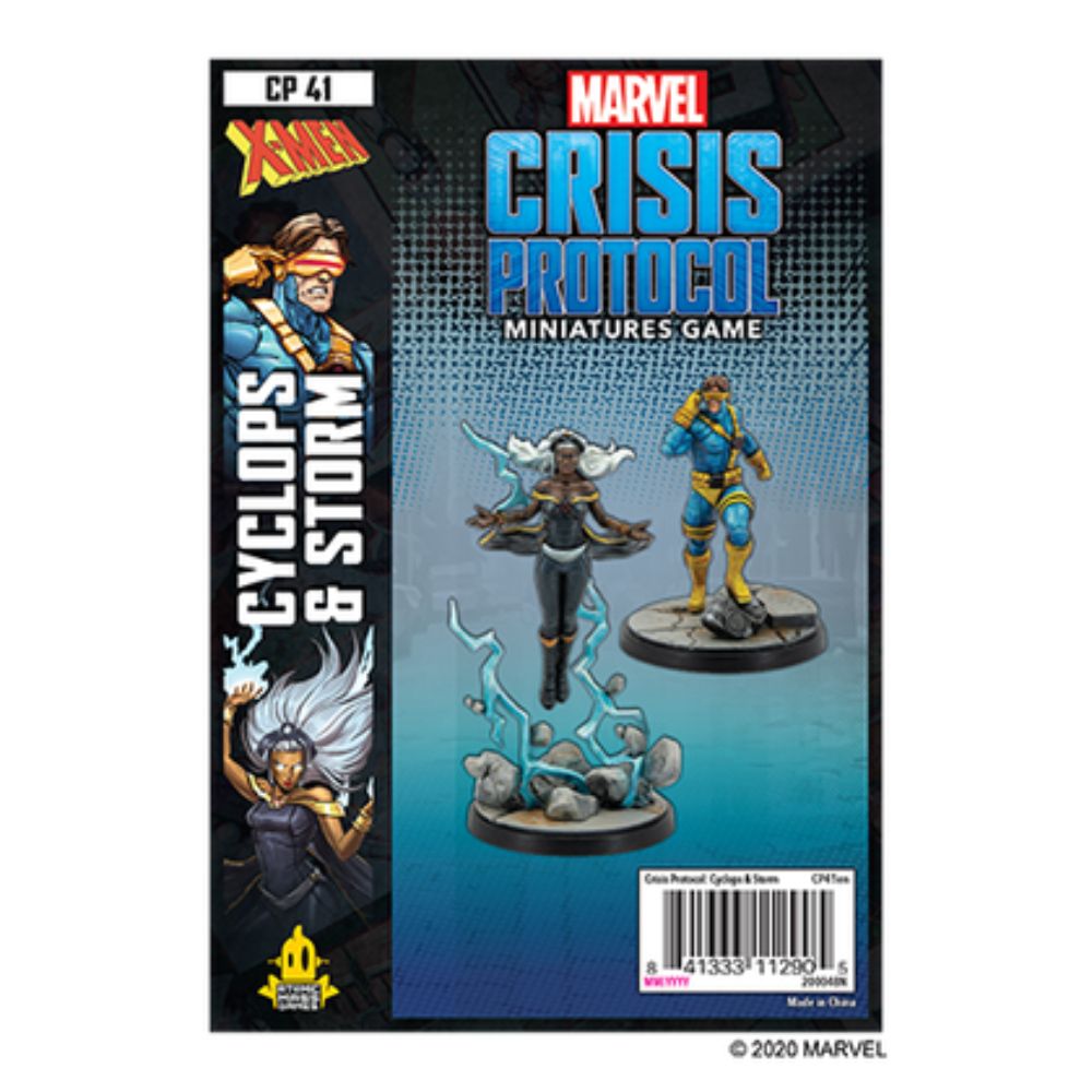 Marvel Crisis Protocol - Cyclops & Storm