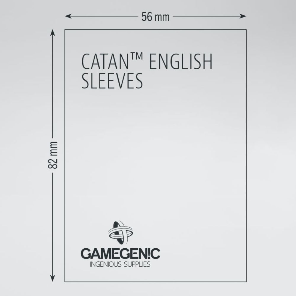 GameGenic - Prime Board Game Sleeves: Catan (56mm x 82mm)