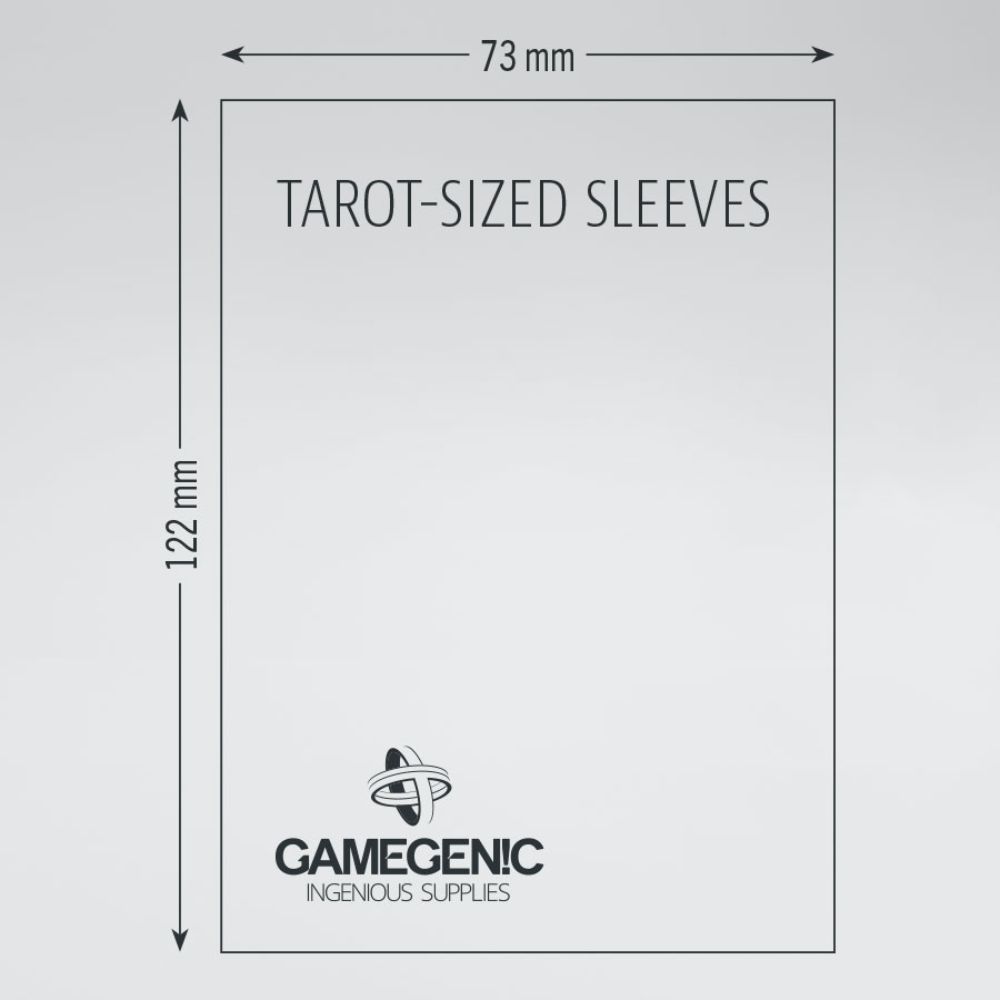 GameGenic - Matte Board Game Sleeves: Tarot (73mm x 122mm)