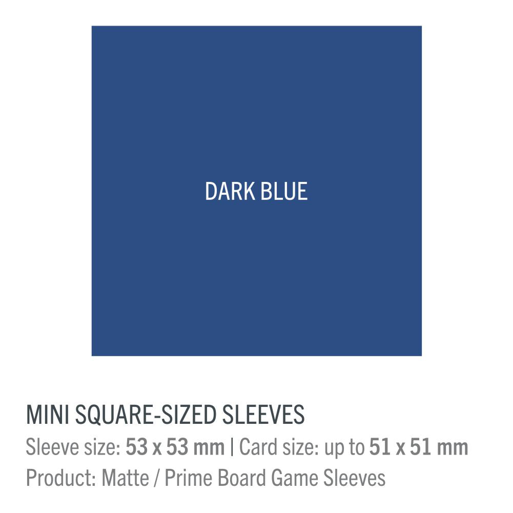 GameGenic - Matte Board Game Sleeves: Mini Square (53mm x 53mm)