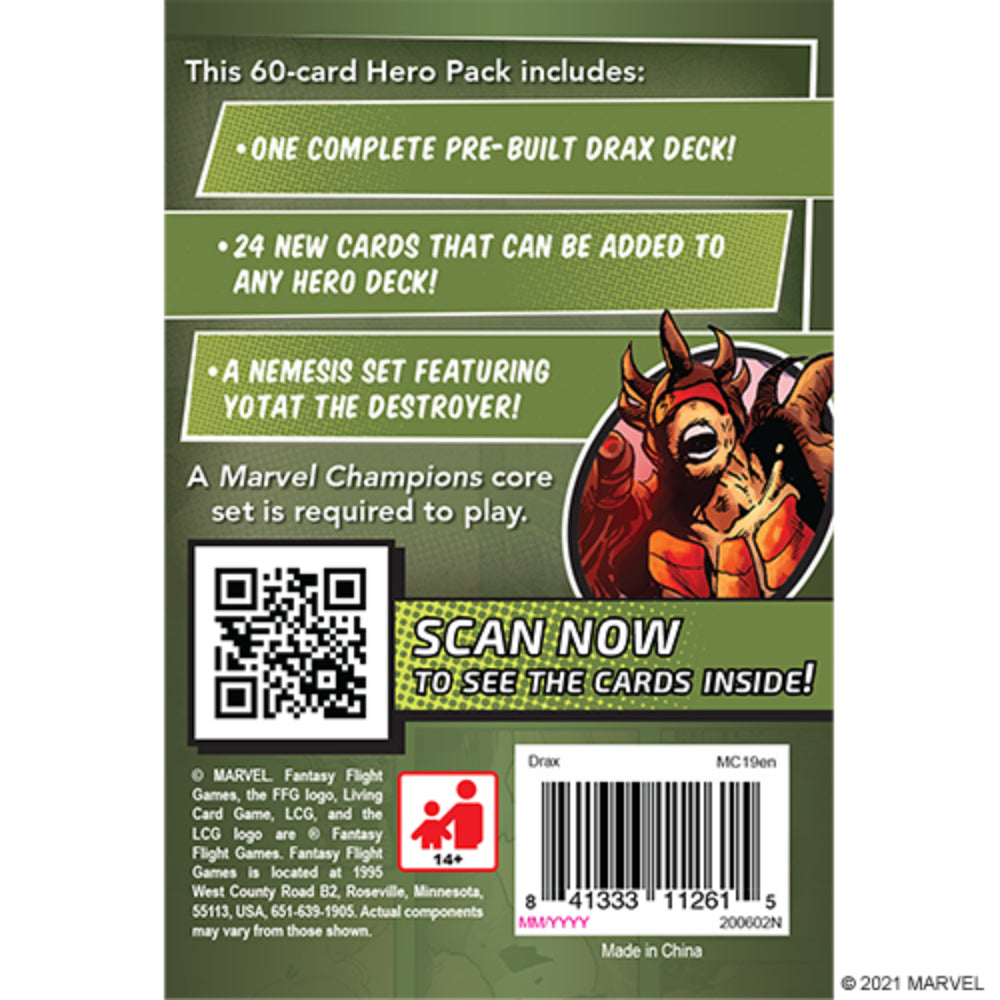 Marvel Champions LCG - Drax Hero Pack