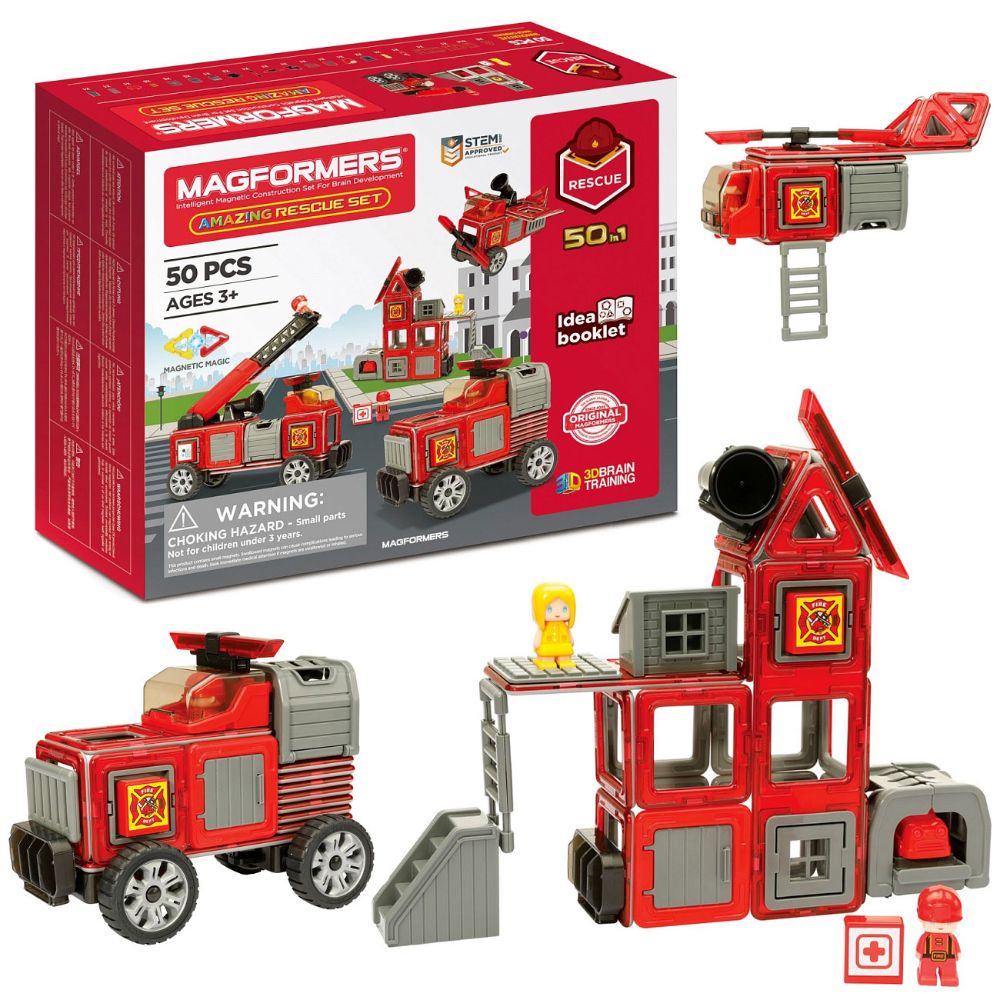 Magformers Amazing Rescue Set
