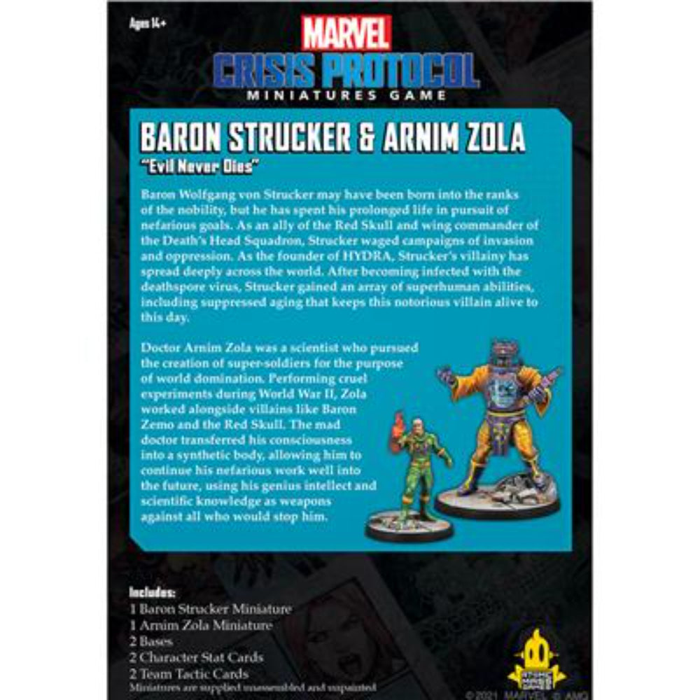 Marvel Crisis Protocol - Baron Strucker & Arnim Zola