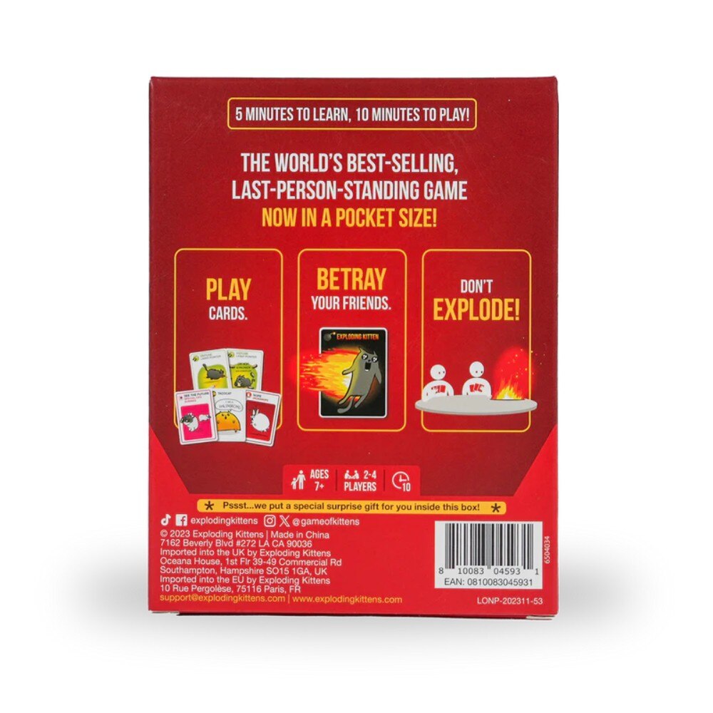 Exploding Kittens: Grab & Game (ZA Edition)
