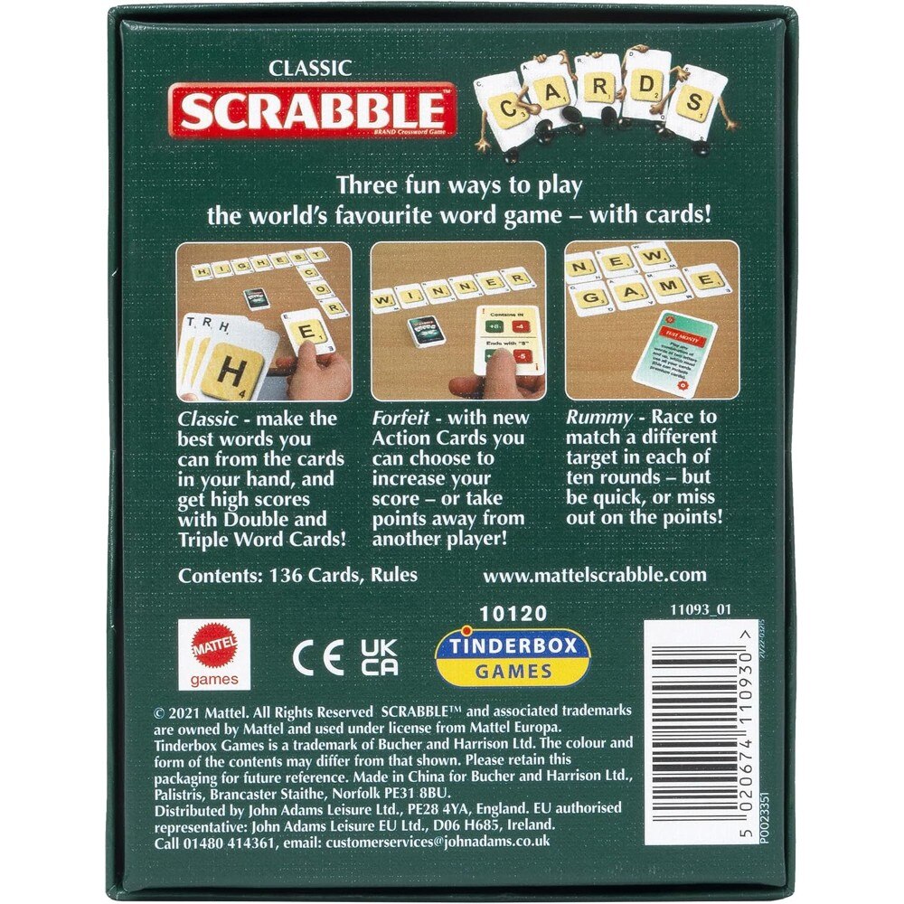 Scrabble Card Game