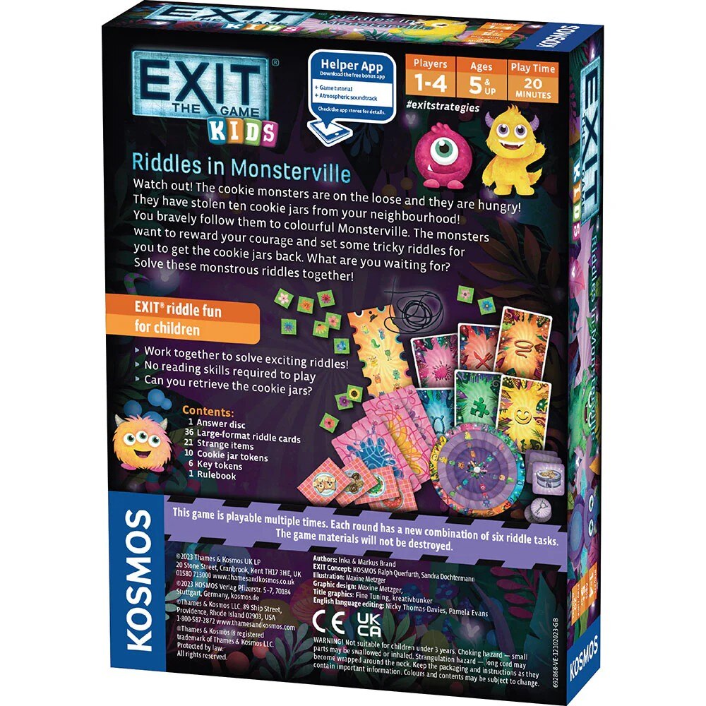 EXIT: The Game – Kids: Riddles in Monsterville