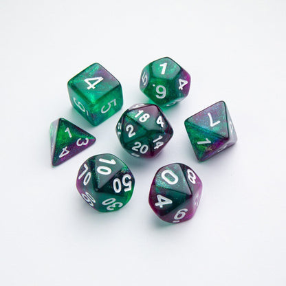 GameGenic - RPG Dice Set - Galaxy Series - Aurora
