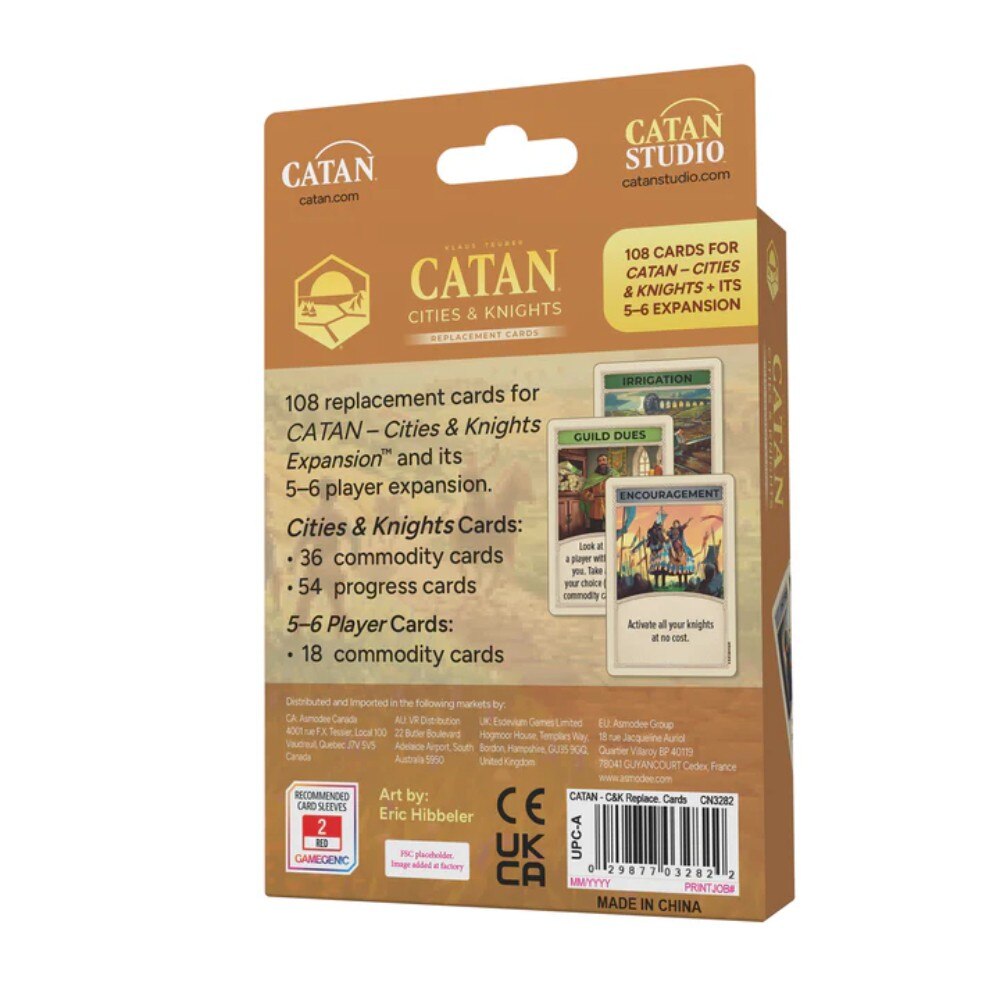 Catan (6th Edition) - Cities & Knights Cards