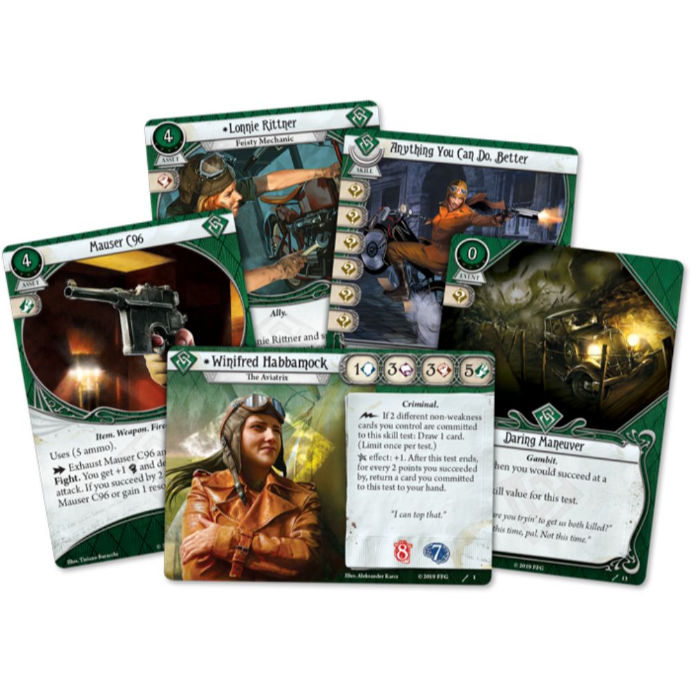 Arkham Horror LCG - Winifred Habbamock Investigator Strtr Dk