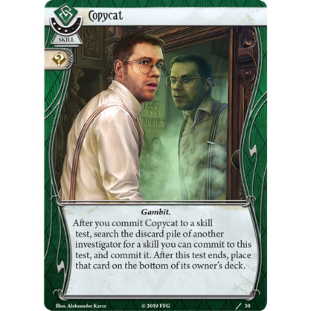 Arkham Horror LCG - Winifred Habbamock Investigator Strtr Dk