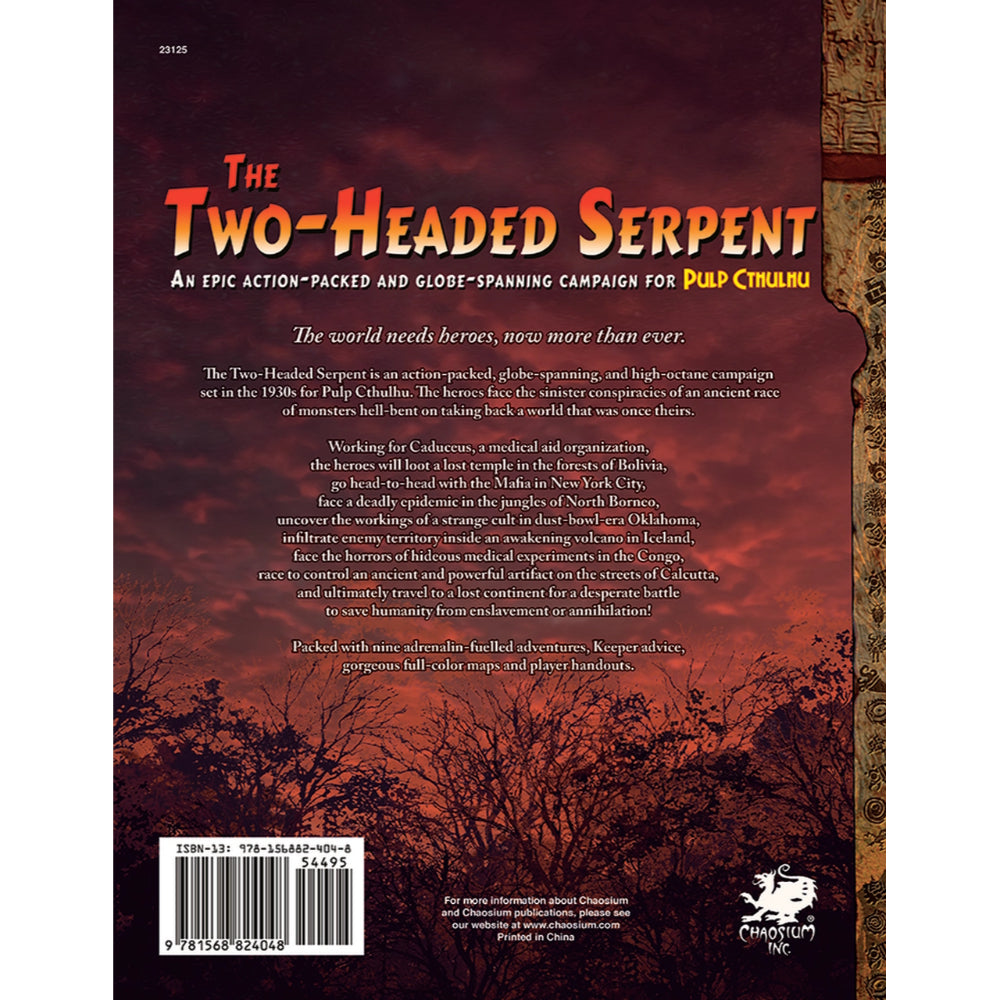 Call of Cthulhu RPG: Two-Headed Serpent