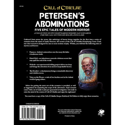 Call of Cthulhu RPG: Petersen's Abominations