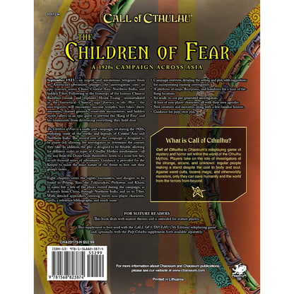 Call of Cthulhu RPG: The Children of Fear
