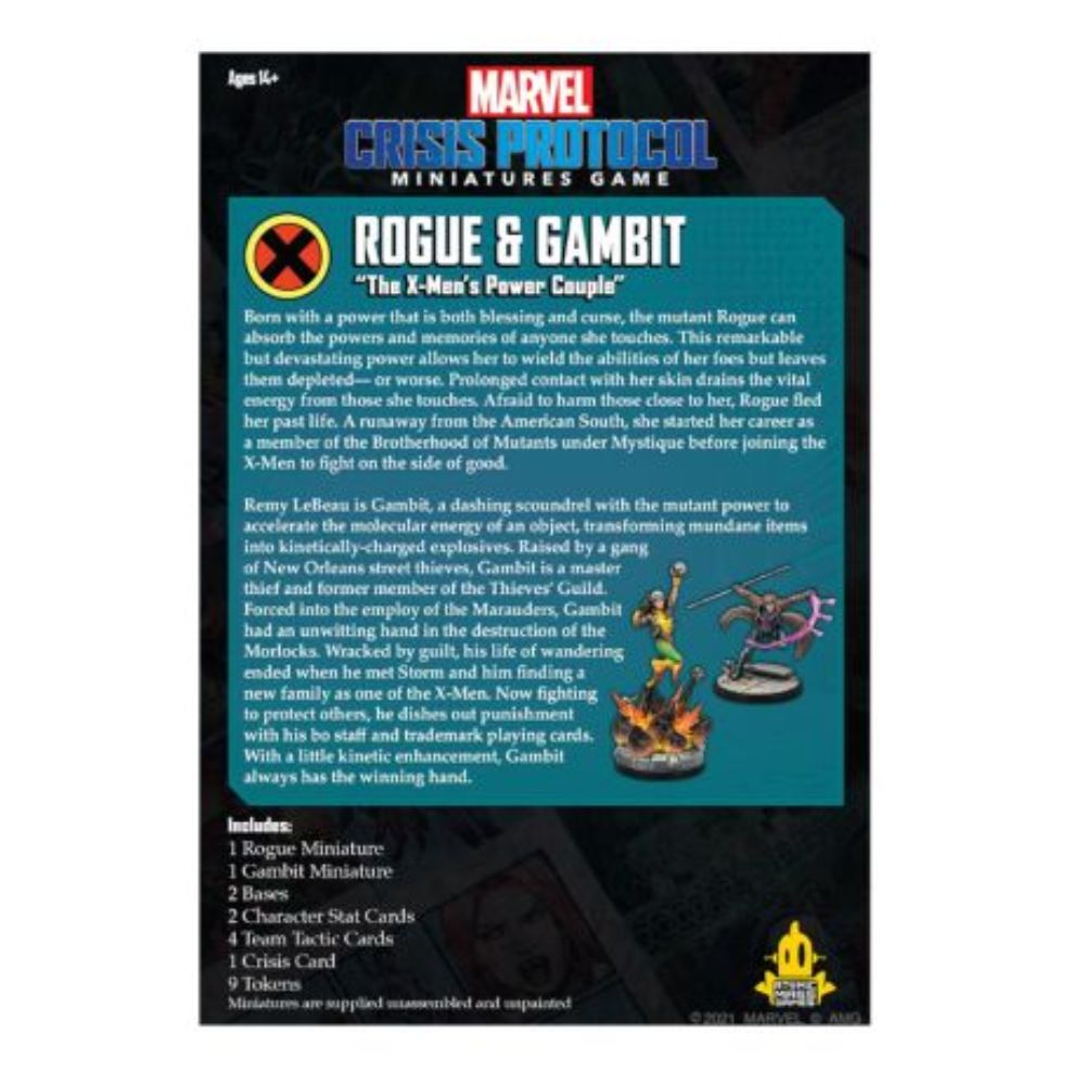 Marvel Crisis Protocol - Rogue & Gambit