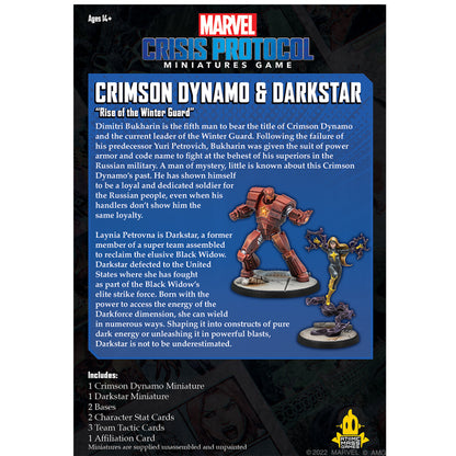 Marvel Crisis Protocol - Crimson Dynamo & Dark Star