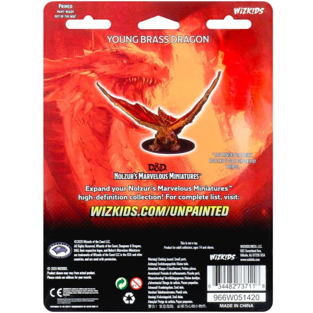 D&D Nolzur's Marvelous Miniatures: Young Brass Dragon