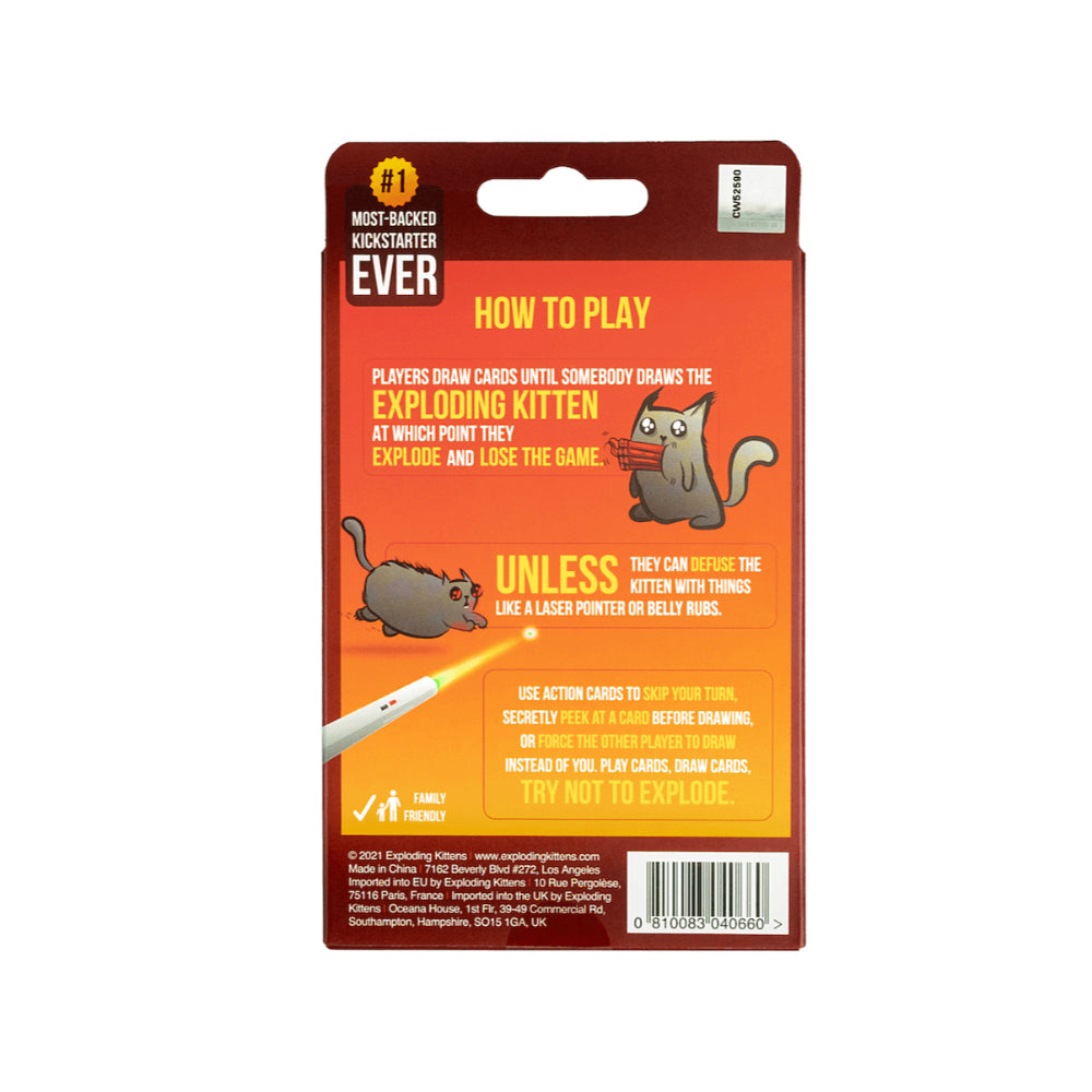 Exploding Kittens 2 Player Edition