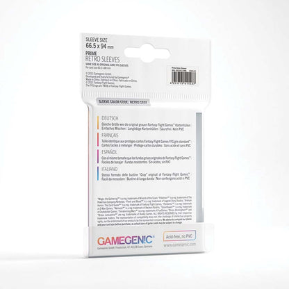 GameGenic - Prime Board Game Sleeves: Retro (66.5mm x 94mm)