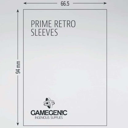 GameGenic - Prime Board Game Sleeves: Retro (66.5mm x 94mm)