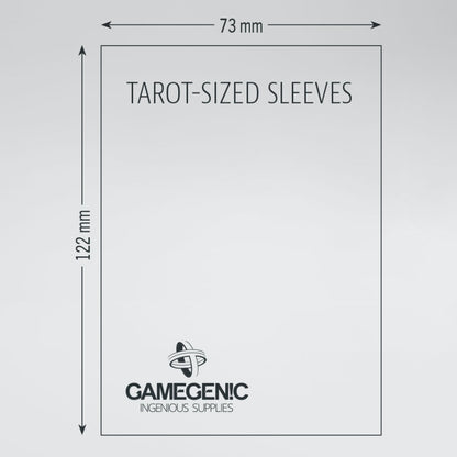 GameGenic - Prime Board Game Sleeves: Tarot (73mm x 122mm)