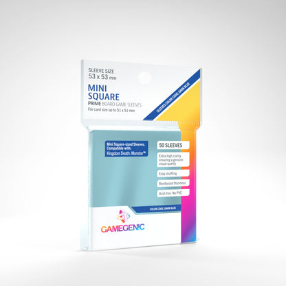 GameGenic - Prime Board Game Sleeves: Mini Square (53mm x 53mm)