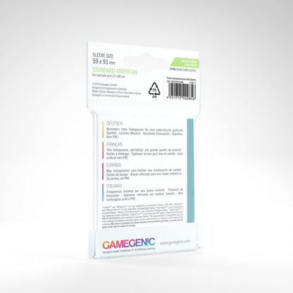 GameGenic - Prime Board Game Sleeves: Standard American (59mm x 91mm)