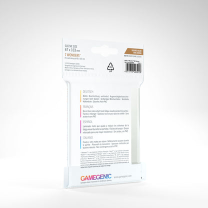 GameGenic - Matte Board Game Sleeves: 7 Wonders (67mm x 103mm)