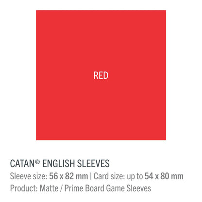 GameGenic - Prime Board Game Sleeves: Catan (56mm x 82mm)