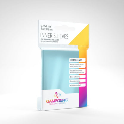 GameGenic - Inner Sleeves: 64mm x 89mm (100)