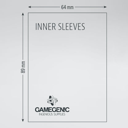 GameGenic - Matte Double Sleeving Pack: Black (100)