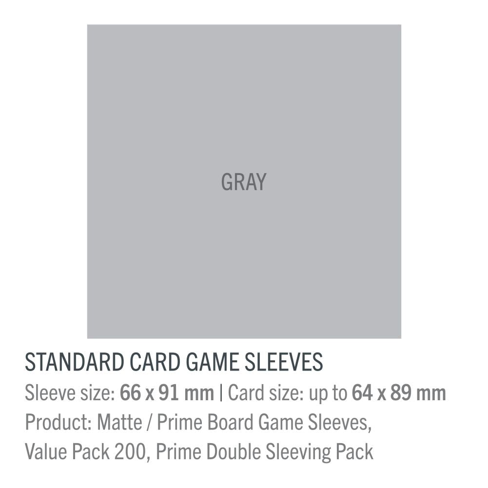 GameGenic - Matte Board Game Sleeves: Standard Card Game (66mm x 91mm)