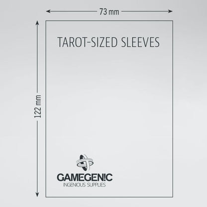 GameGenic - Matte Board Game Sleeves: Tarot (73mm x 122mm)