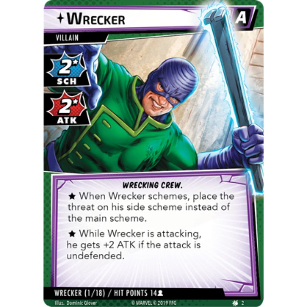 Marvel Champions LCG - The Wrecking Crew Scenario Pack