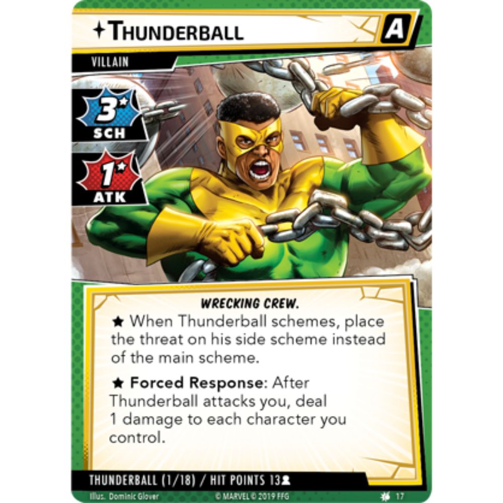 Marvel Champions LCG - The Wrecking Crew Scenario Pack