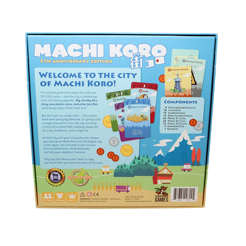 Machi Koro 5th Anniversary Edition
