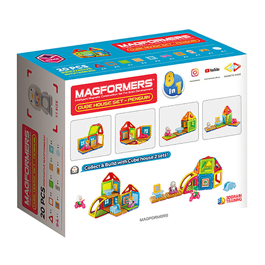 Magformers Cube House Penguin Set