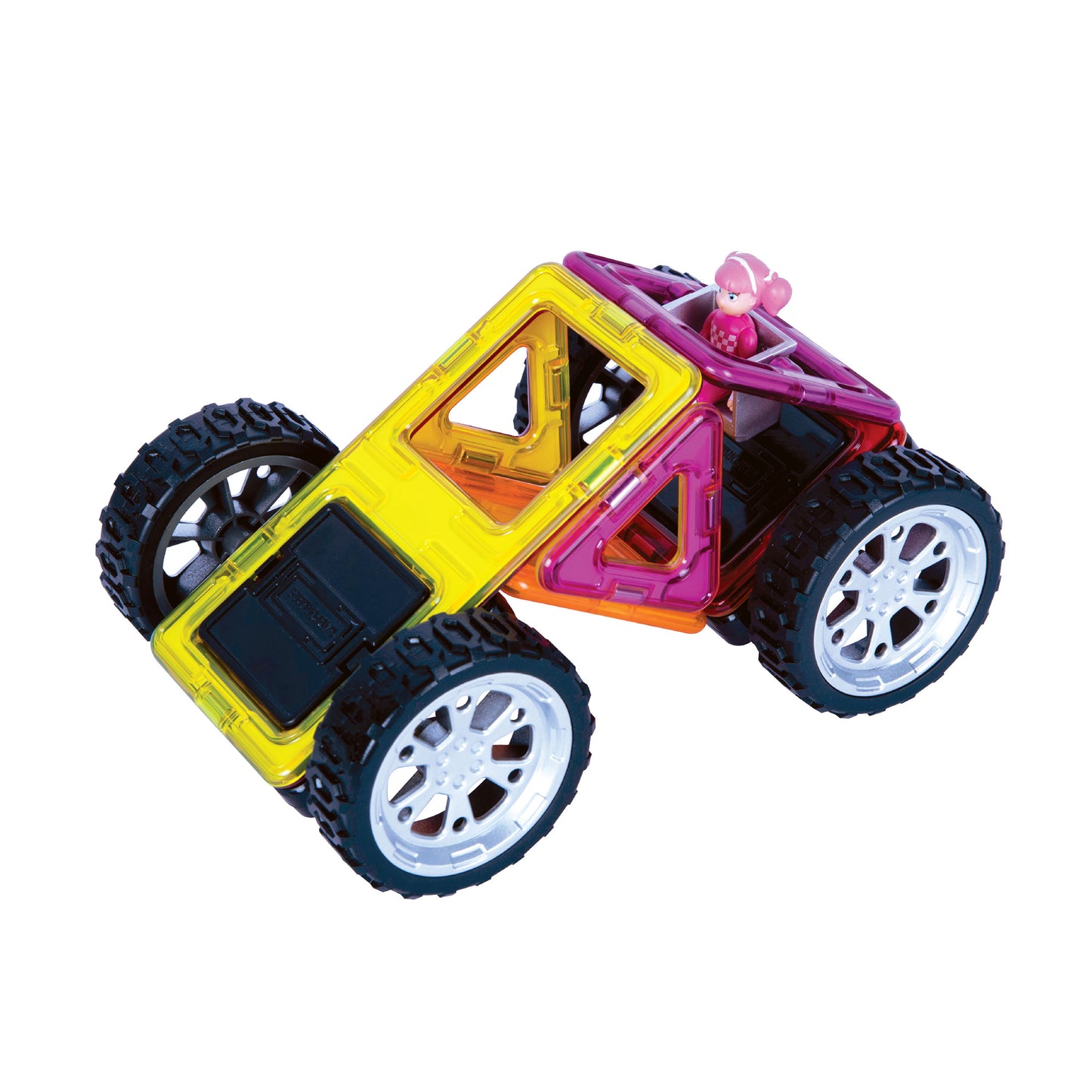 Magformers Rally Kart Set (Girl) 8PC