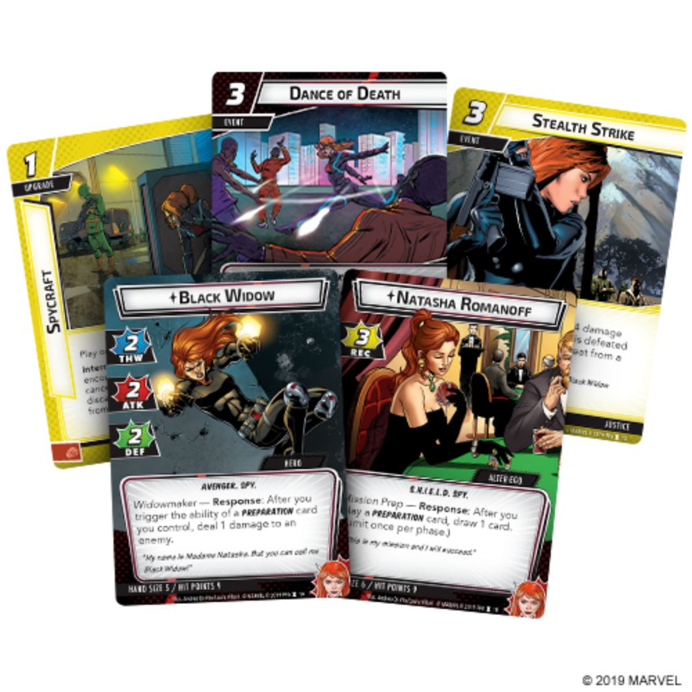 Marvel Champions LCG - Black Widow Hero Pack