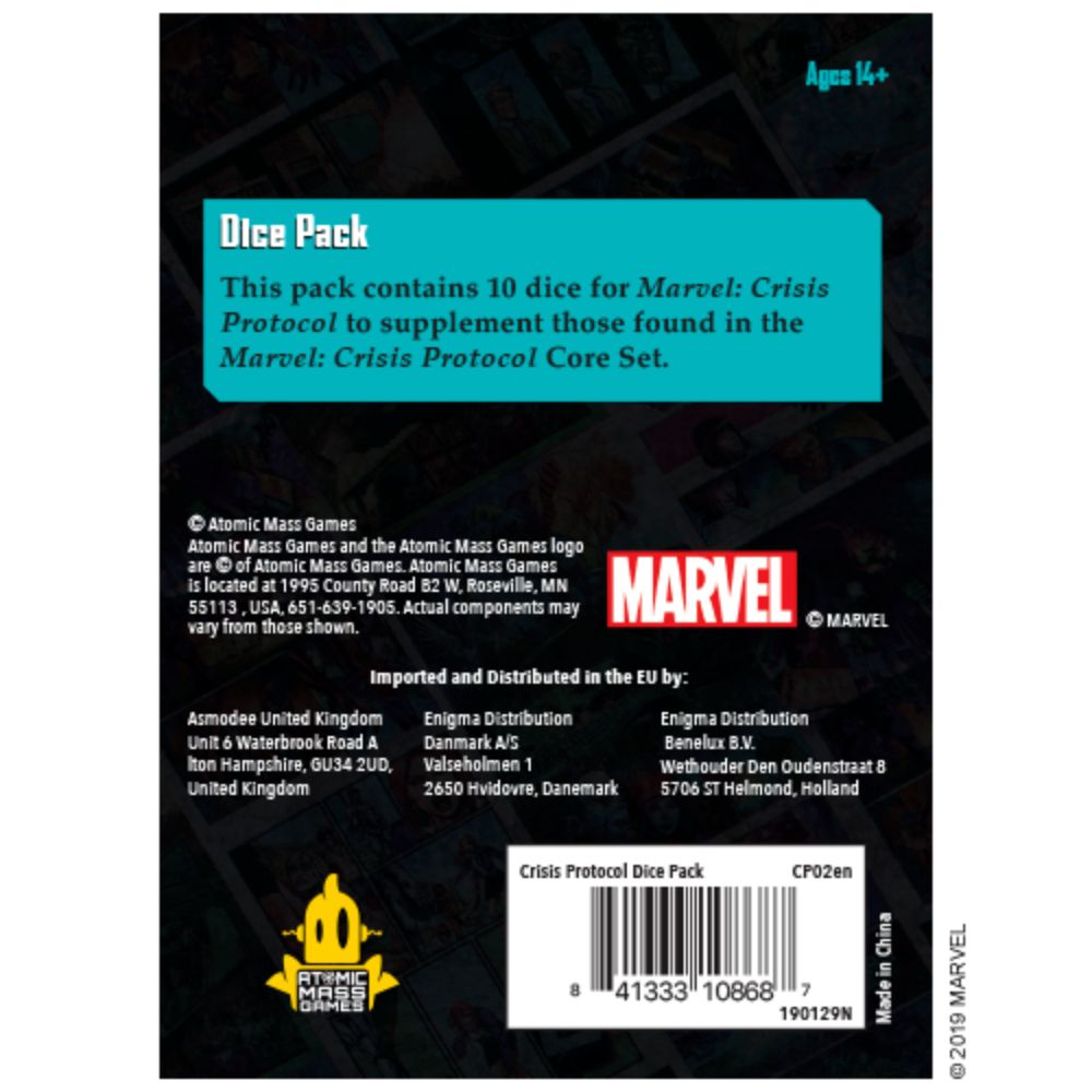 Marvel Crisis Protocol - Battle Dice Pack