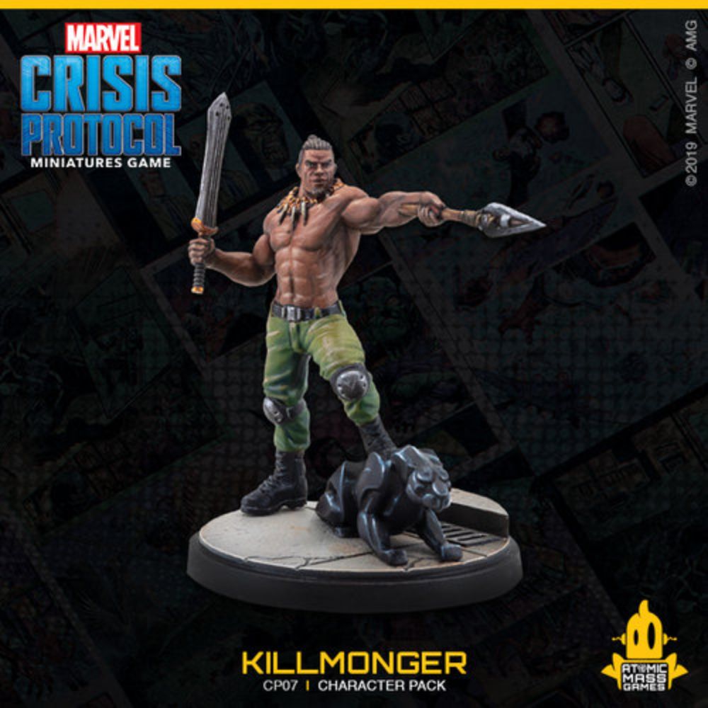 Marvel Crisis Protocol - Black Panther & Kilmonger