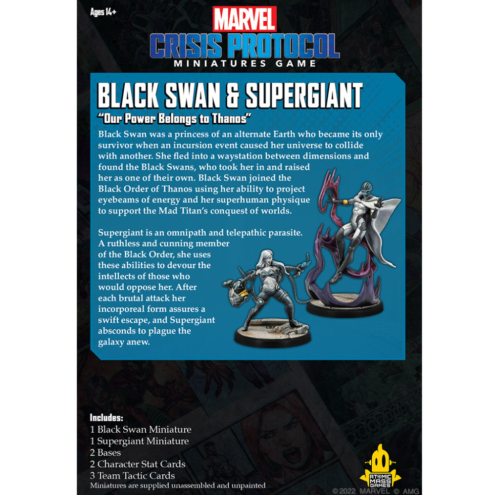 Marvel Crisis Protocol - Black Swan & Supergiant