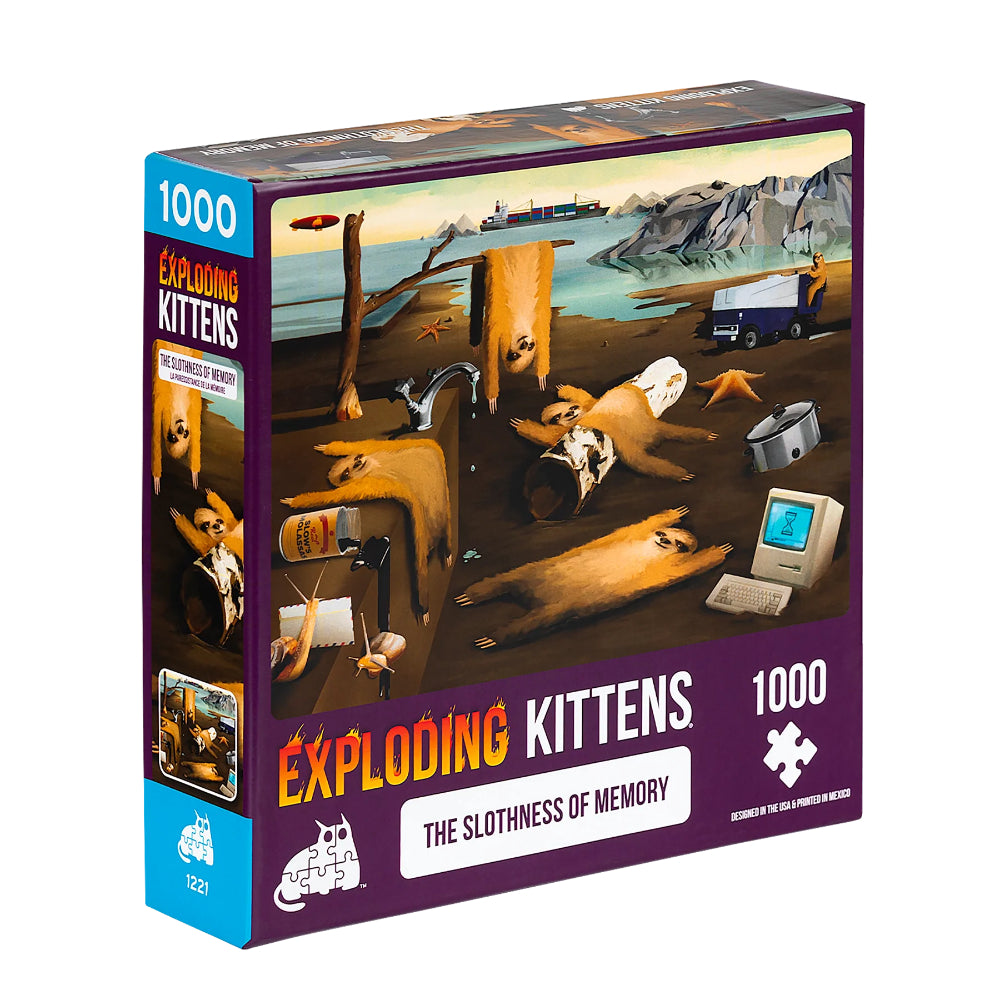 Exploding Kittens Puzzle - The Slothness of Memory (1000pc)