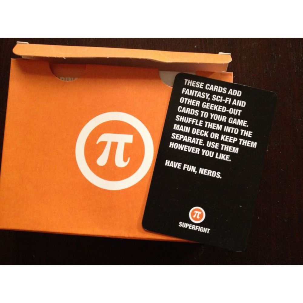 Superfight Orange Geek Deck