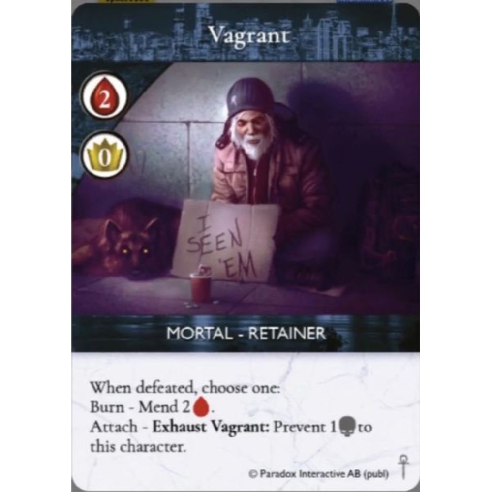 Vampire The Masquerade: Rivals Expandable Card Game