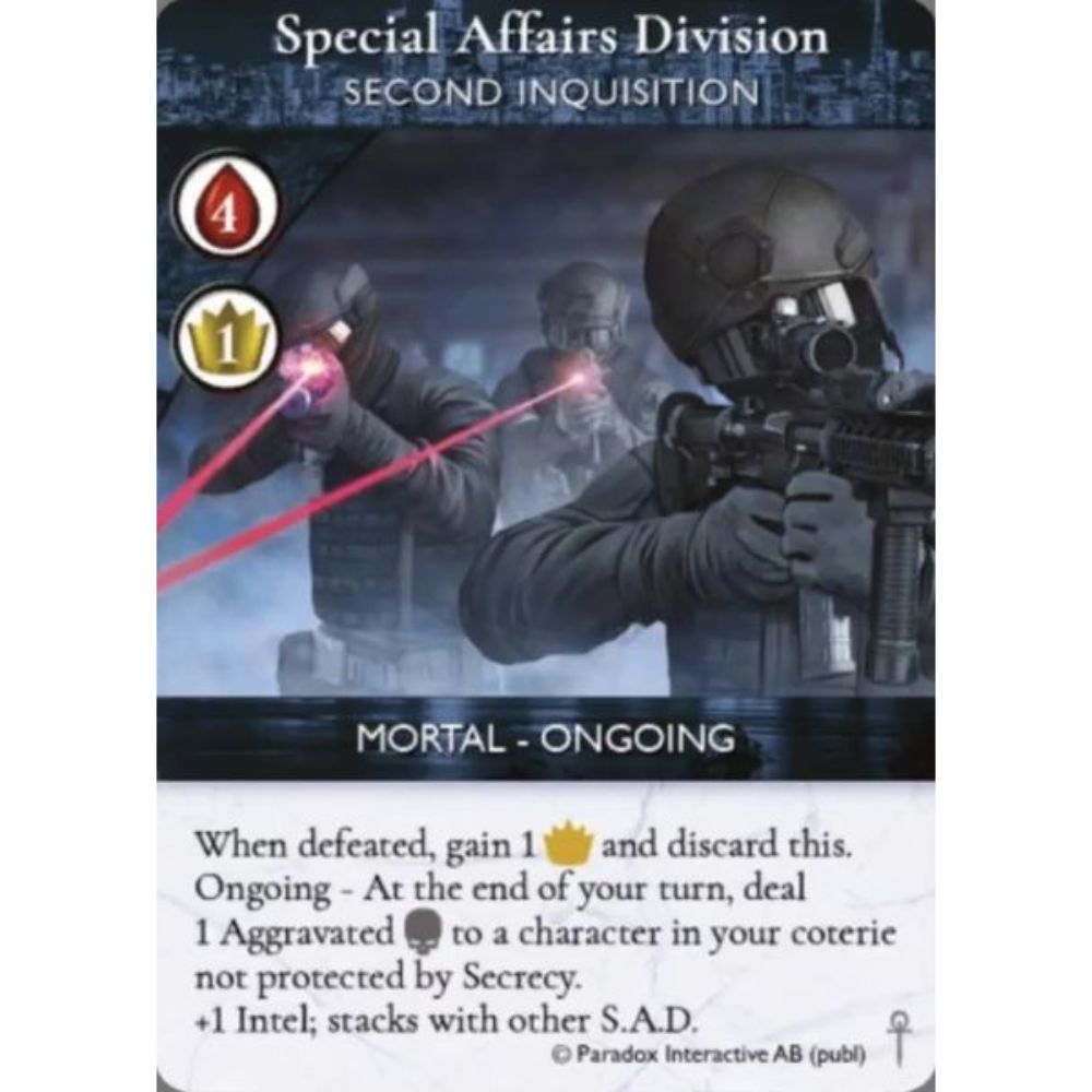 Vampire The Masquerade: Rivals Expandable Card Game